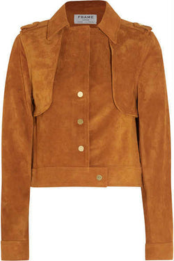 Suede Fitted Jacket