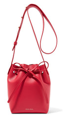 Leather Bucket Bag